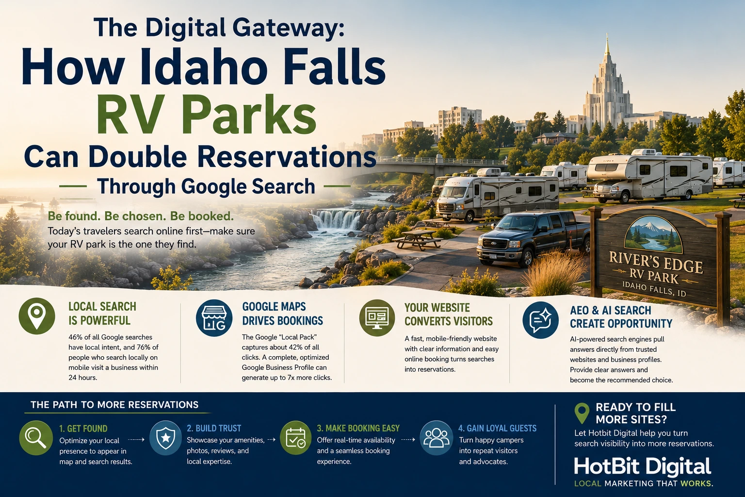 How RV Parks Can Double Reservations Through Google Search