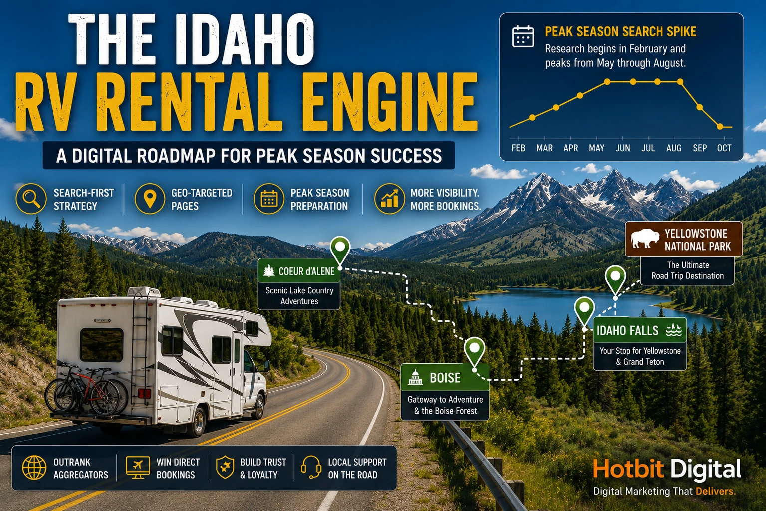 Optimize RV Rental Fleets in Idaho for Peak Summer